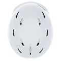 Top view of the Smith Liberty Mips Helmet in Matte White colourway, unisex's model