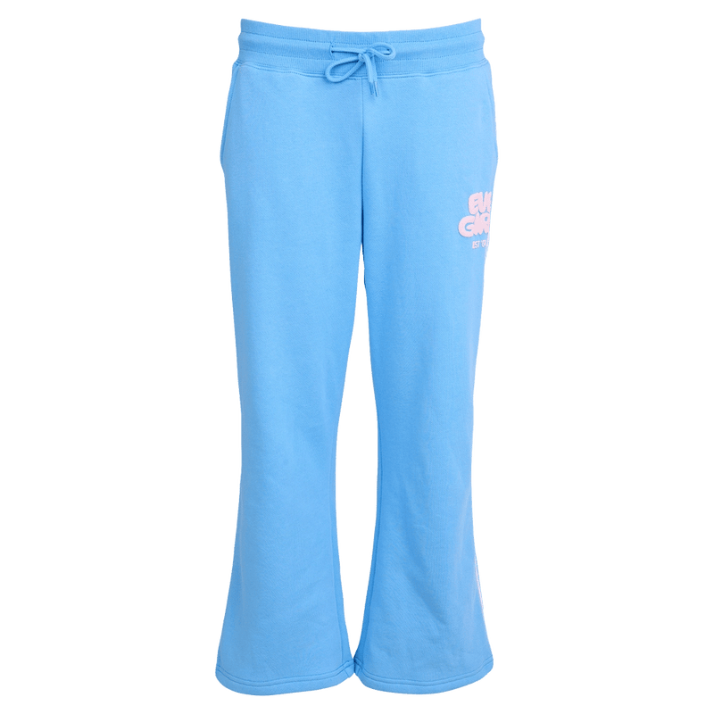 Main view of the Eve Girl Sport Club Trackpants in Blue colourway, kids's model