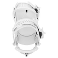 White Union Force Snowboard Binding birdseye view