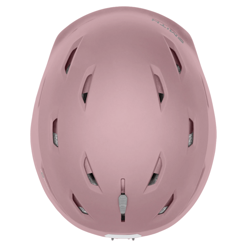Top view of the Smith Liberty Mips Helmet in Matte Dusk colourway, unisex's model