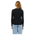 Button Up Long Sleeve Tee - Womens