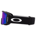 Side view of the Oakley Line Miner XL Goggles in Matte Black, Prizm Argon lens, unisex model