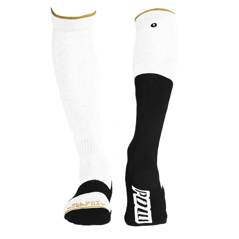 Pow All Day Sock White