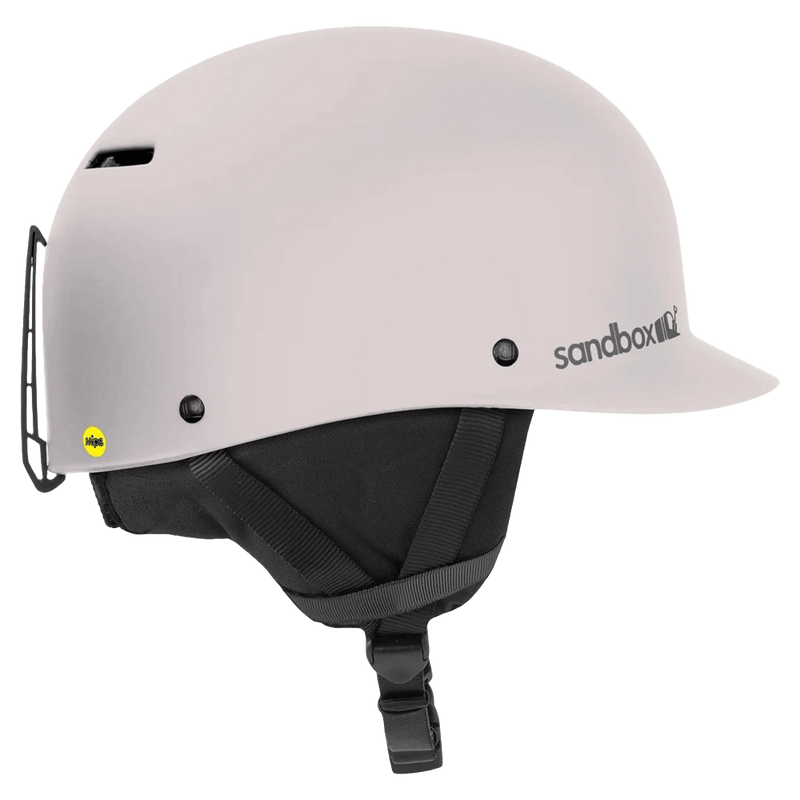 Main view of the Sanbox Classic 2.0 MIPS Helmet in White colourway, unisex's model