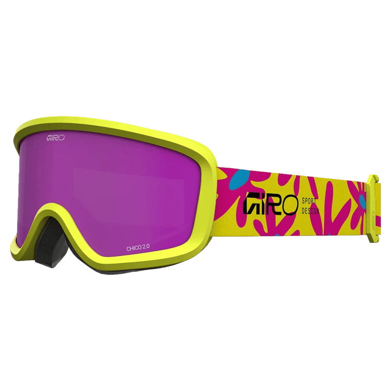 Main view of the Giro Chico 2.0 Goggles in Flowers, AR40 lens, kids model