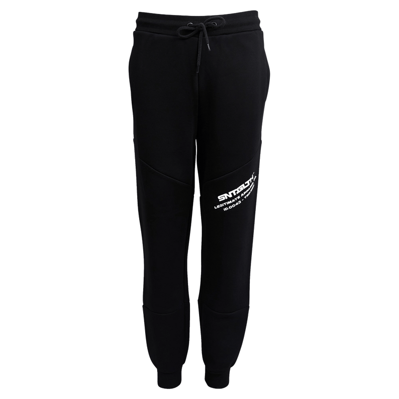 Main view of the St Goliath Freestyle Track Pant in Black colourway, kids's model