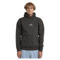 Front view of man wearing the Billabong Shoreline Pullover Jumper in Charcoal
