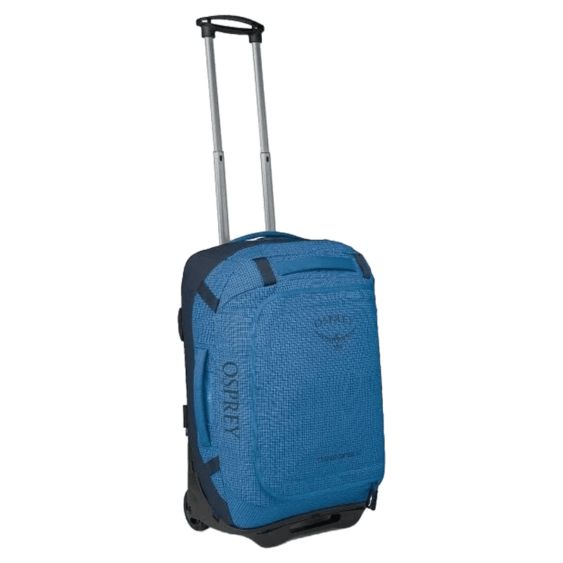 Main view of the OSPREY Transporter Wheeled Duffel 40L Blue Bags,  26/27 Unisex's model