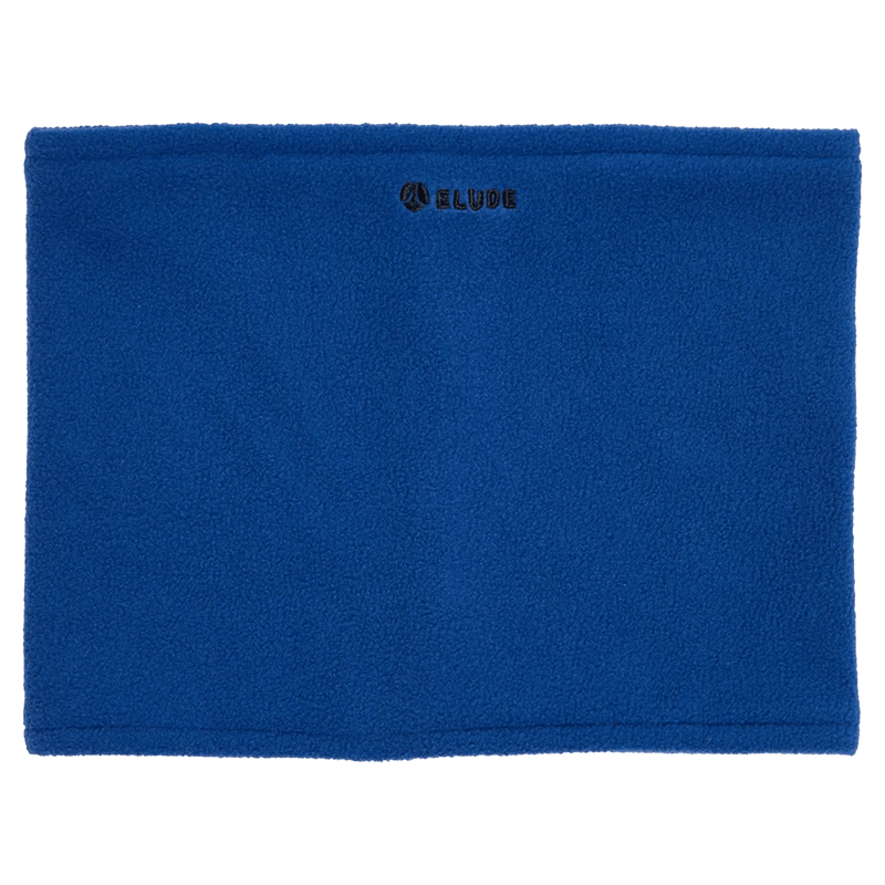 Main view of the Elude Double layer Neck Warmer in Sodalite Blue colourway, unisex model