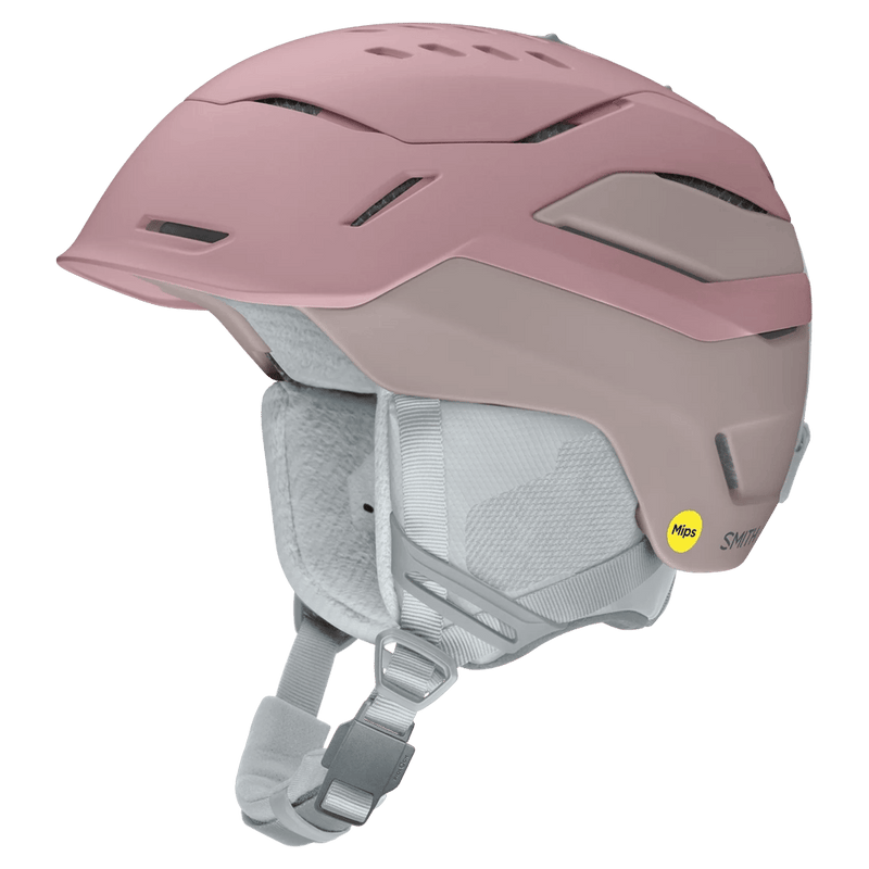 Main view of the Smith Vantage 2 MIPS Helmet in Matte Dusk / Thistle colourway, unisex's model