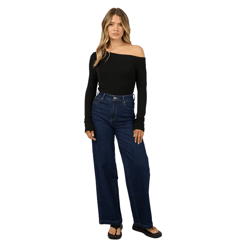All About Eve Kylie Off Shoulder L/S Top - Womens