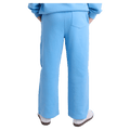 Back view of the Eve Girl Sport Club Trackpants in Blue colourway, kids's model