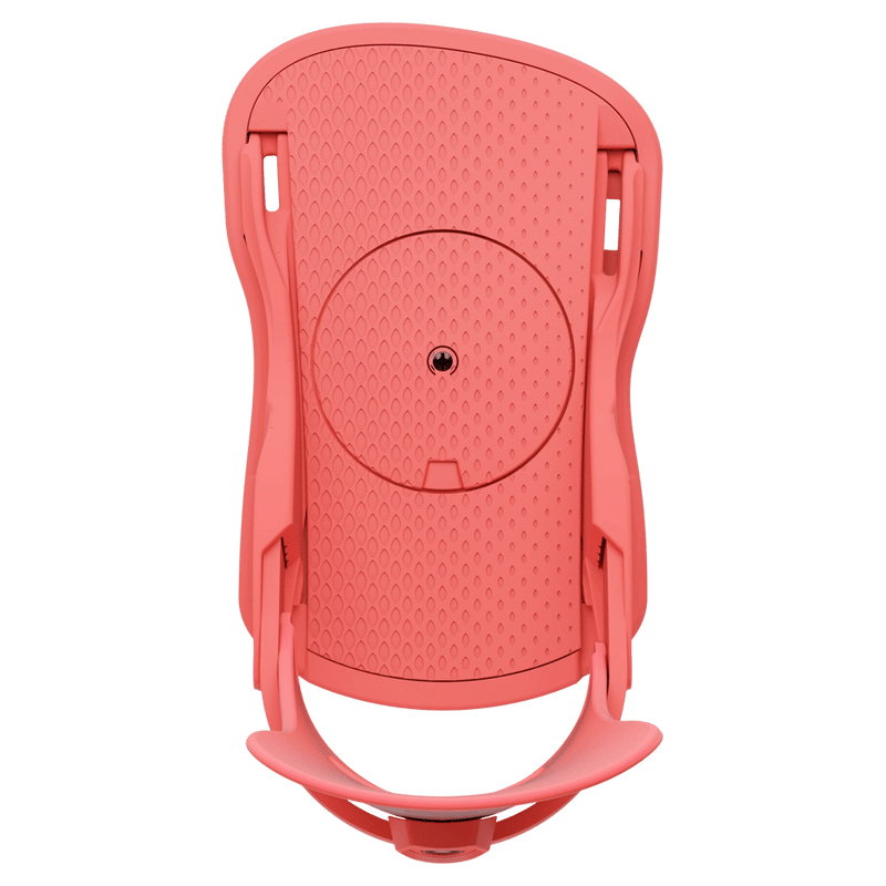 Union Legacy Snowboard Bindings - Womens Coral Birdseye View