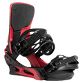 Red Burton Cartel X Snowboard Bindings strap view