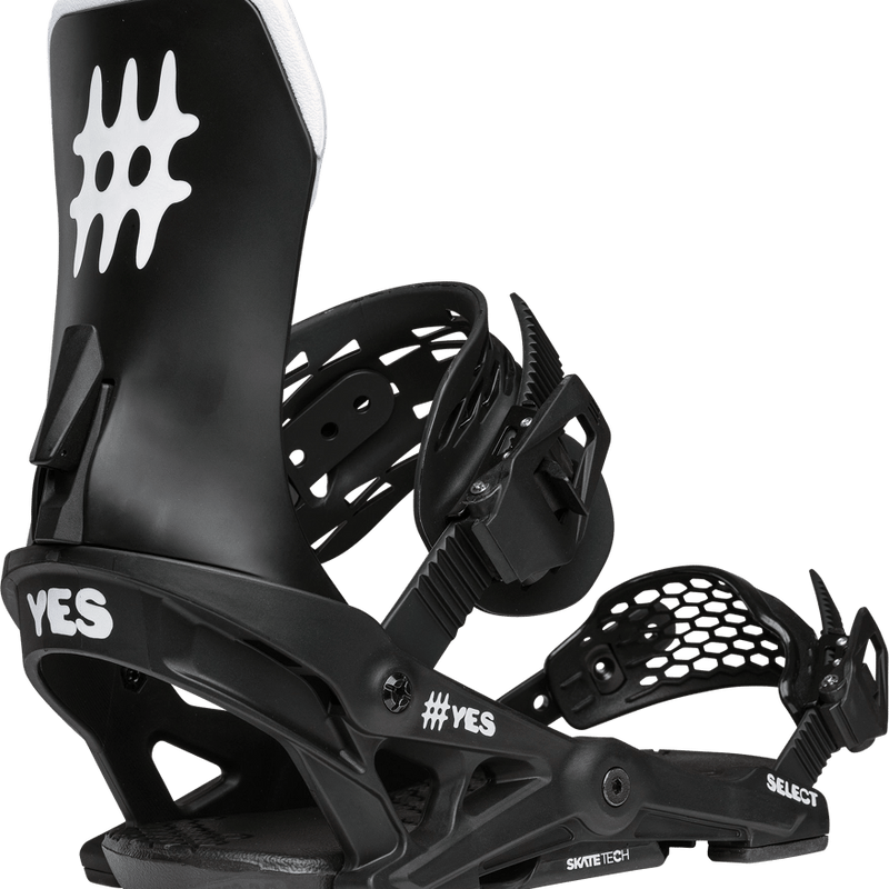 Yes Select Snowboard Bindings
 black