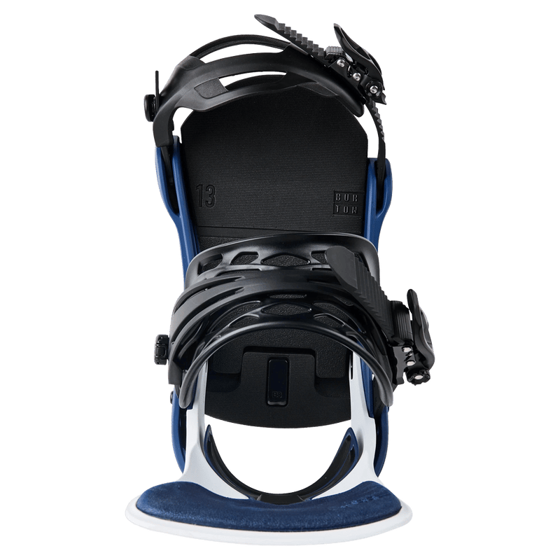 Nightfall Burton Cartel X Snowboard Bindings birdseye view