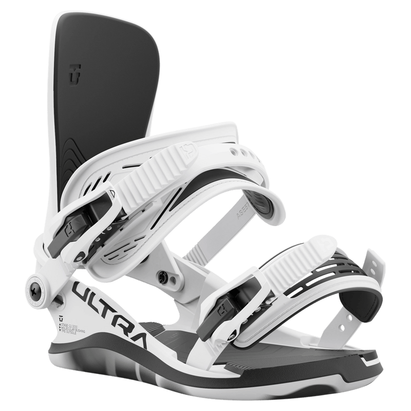 White Union Ultra Snowboard Bindings - Womens Strap View