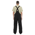 Back view of the Armada Sumpter 2L Bib in Black colourway, men's model