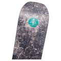 Base view of the Burton Hometown Hero Earth Snowboard,  26/27 unisex's model
