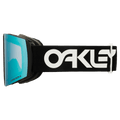 Side view of the Oakley Fall Line XL Goggles in F. Pilot Black, Prizm Sapphire lens, unisex model