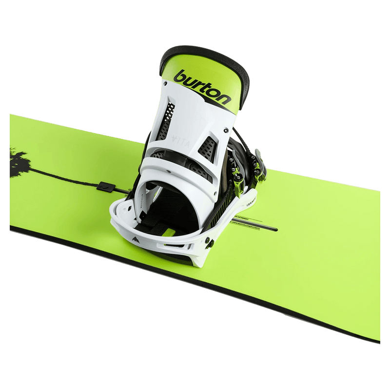 Burton Malavita Snowboard Bindings on board