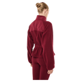 Back view of the P.E NATION Form  Cabernet Jacket,  26/27 Womens's model