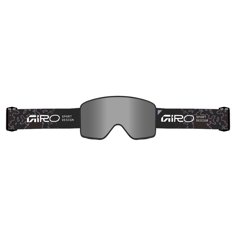 Strap view of the Giro Method II Goggles in Vapor Canyon Clay, Onyx lens, unisex model