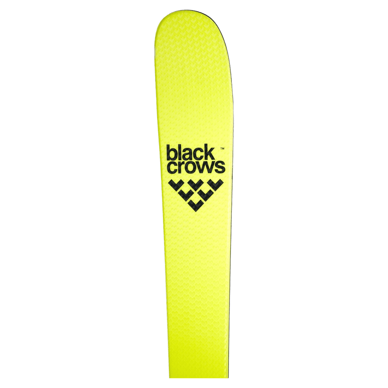 Tip view of the Black Crows ORB FREEBIRD Skis,  26/27 unisex's model