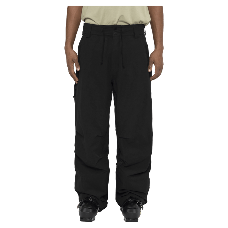 Front view of the Armada Chairman 2L Pants in Black colourway, unisex's model