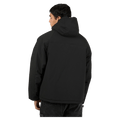 Back view of the St Goliath Canyon Jacket in Black colourway, men's model