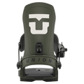 Army Green Union Force Snowboard Binding highback view