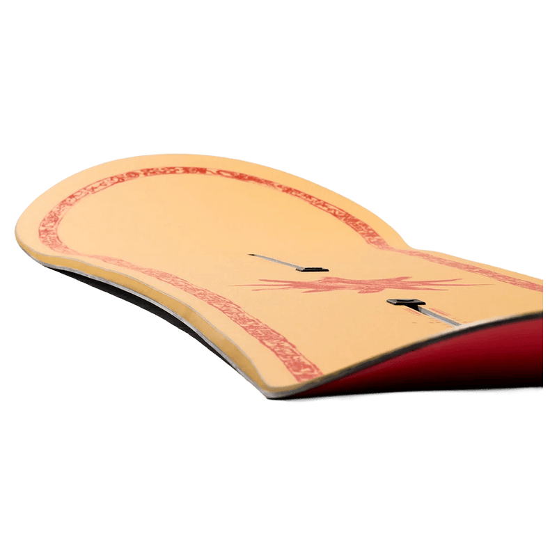 Camber view of the Burton Counter Balance Snowboard,  26/27 unisex's model