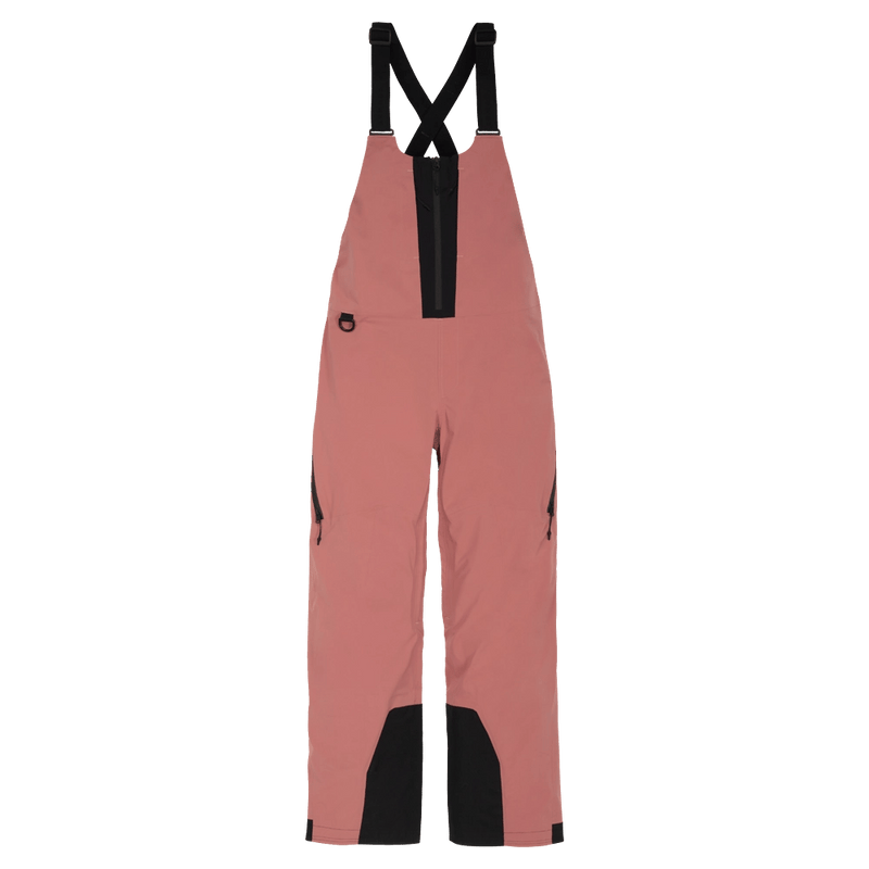 Main view of the Armada Rayleigh 3L Bib in Faded Rose colourway, women's model