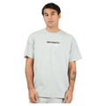 Main view of the St Goliath Sensor Tee in Grey colourway, men's model