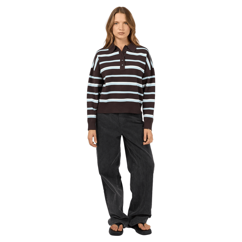 Anita Knit Polo Top - Womens