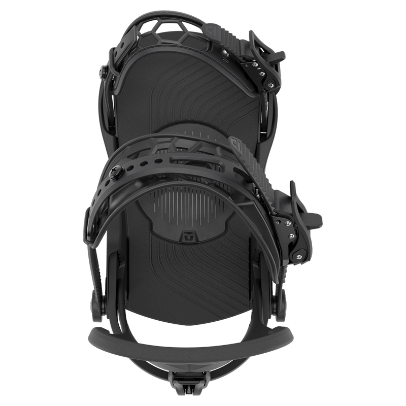 Union Rosa Snowboard Bindings - Womens birdseye view black