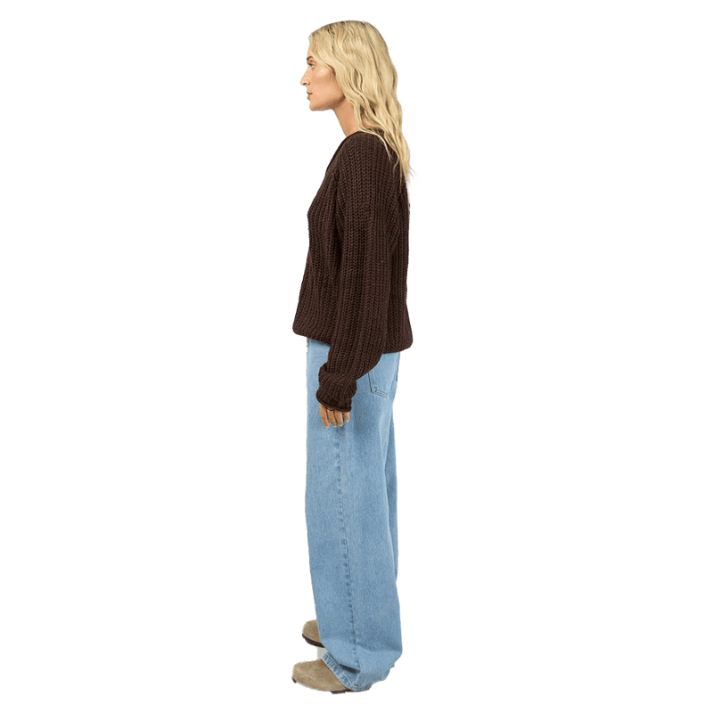Hali V-Neck Knit - Womens