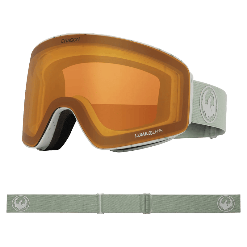 Spare lens view of the Dragon PXV LB Goggle in Reused colourway, unisex's model