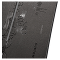 Art view of the Burton Custom X Etched Snowboard,  26/27 men's model