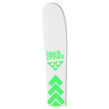 Tip view of the Black Crows JUNIUS Skis,  26/27 unisex's model