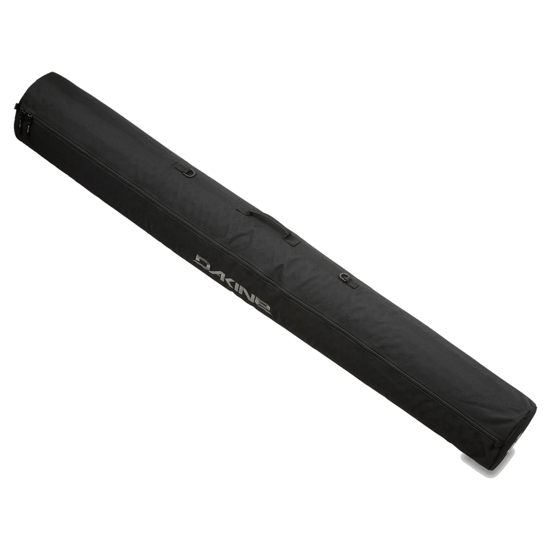 Side view of the Dakine Ski Sleeve Bag in BLACK colourway, unisex's model