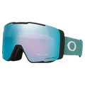 Main view of the Oakley Line Miner Pro XM Goggles in Pacific Cord, Prizm Sapphire and Iced lens, unisex model