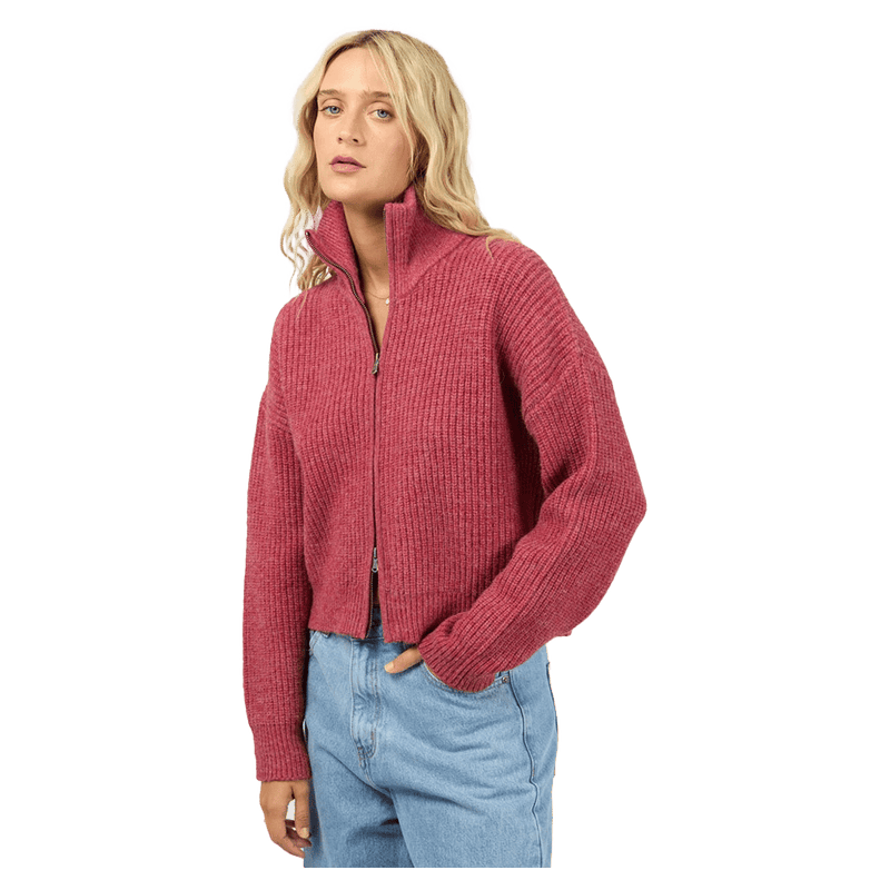 Bridie Knit Zip Thru - Womens