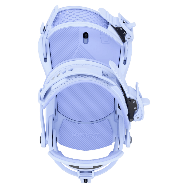 Union Trilogy Snowboard Bindings Birdseye View Light Blue