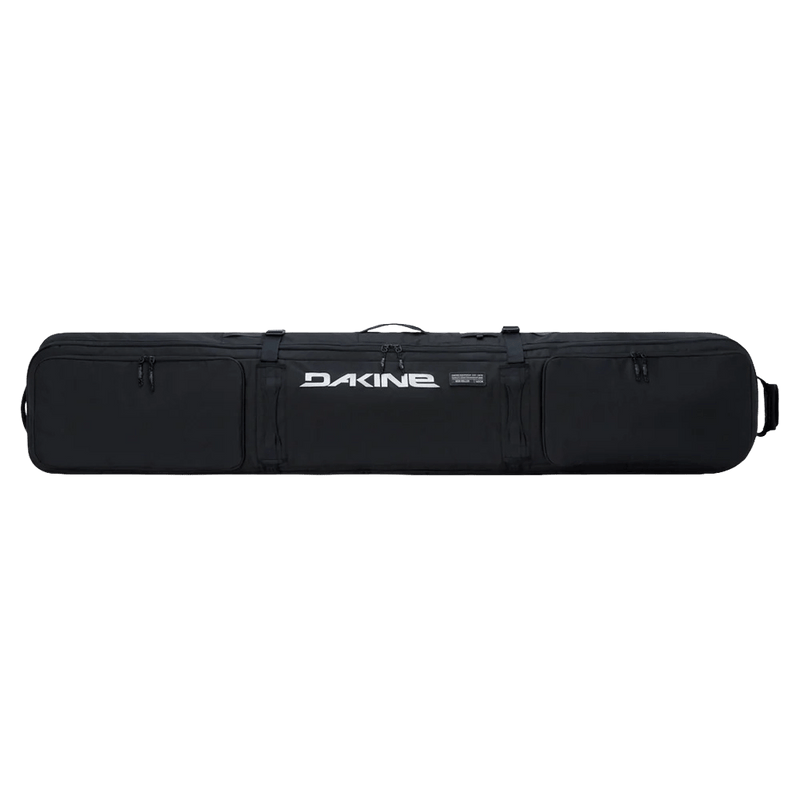 Main view of the Dakine High Roller SB Bag in Black colourway, unisex's model