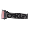 Side view of the Oakley Line Miner XL Goggles in Forged Iron, Prizm Rose Gold lens, unisex model