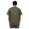 Back view of the St Goliath Sensor Tee in Khaki colourway, men's model