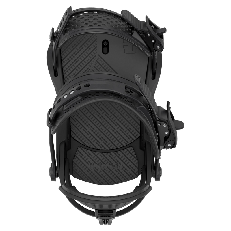 Union Trilogy Snowboard Bindings Birdseye View Black