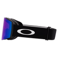 Side view of the Oakley Fall Line XL Goggles in Matte Black, Prizm Argon lens, unisex model