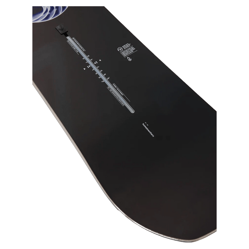 Channerl view of the Burton Hometown Hero Xray Snowboard,  26/27 unisex's model